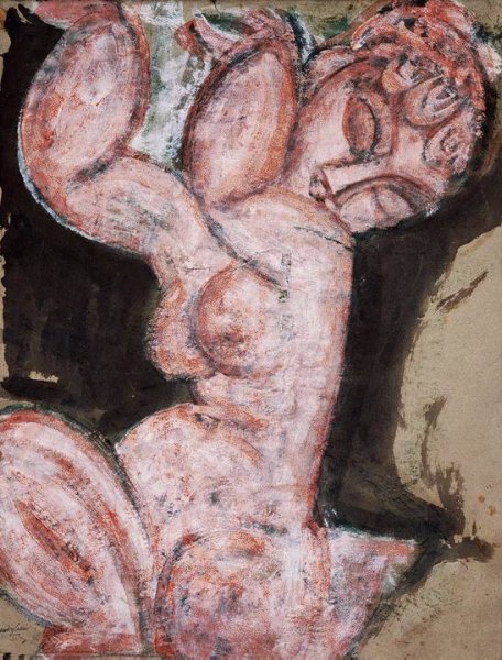 nude caryatid