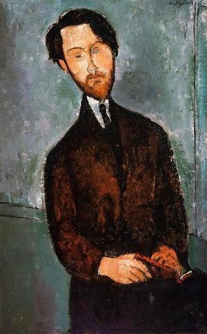 Amedeo Modigliani Chaim Soutine Painting Reproduction | modigliani ...