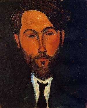 Amedeo Modigliani - Portrait of Leopold Zborowski I