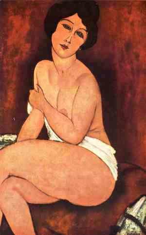 Amedeo Modigliani - Seated Nude On Divan